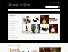 Tablet Screenshot of decorativedecor.com.au